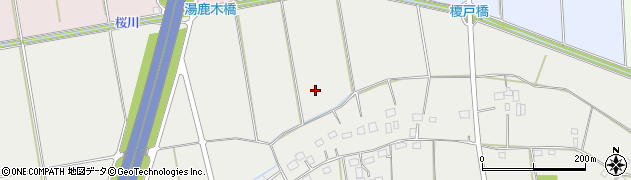 茨城県水戸市飯島町周辺の地図