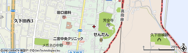 栃木県真岡市久下田806周辺の地図