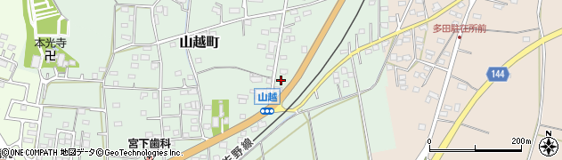栃木県佐野市山越町147周辺の地図