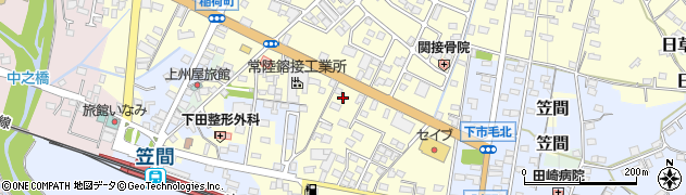 茨城県笠間市笠間4340周辺の地図