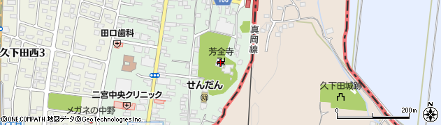 栃木県真岡市久下田801周辺の地図