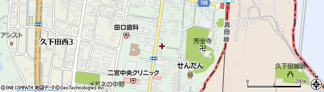 栃木県真岡市久下田816周辺の地図