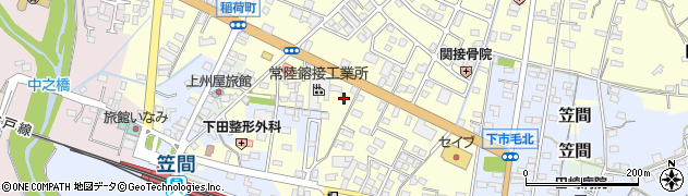 茨城県笠間市笠間4333周辺の地図