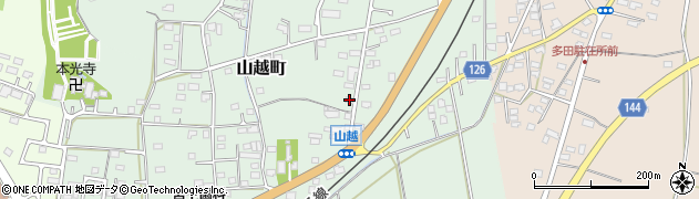 栃木県佐野市山越町140周辺の地図