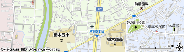 セピア　栃木店周辺の地図