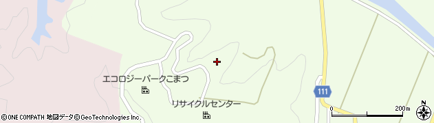 石川県小松市大野町信三郎谷周辺の地図