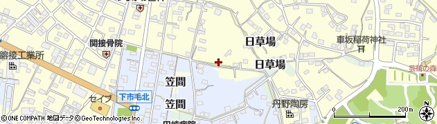 茨城県笠間市笠間2032周辺の地図