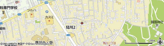 茨城県水戸市見川2丁目周辺の地図