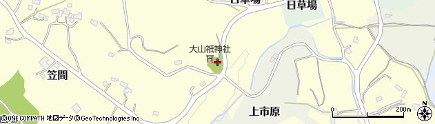 茨城県笠間市笠間3302周辺の地図
