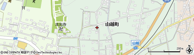 栃木県佐野市山越町290周辺の地図