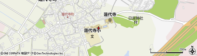 石川県小松市蓮代寺町ハ丙周辺の地図