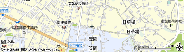 茨城県笠間市笠間2004周辺の地図