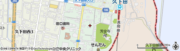 栃木県真岡市久下田827周辺の地図