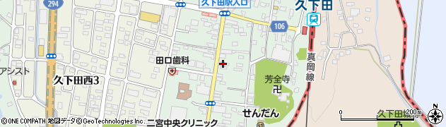 栃木県真岡市久下田826周辺の地図