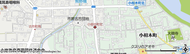 小相木町北周辺の地図