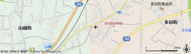栃木県佐野市多田町1146周辺の地図
