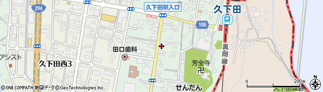栃木県真岡市久下田830周辺の地図