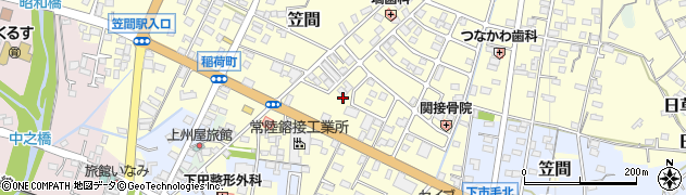 茨城県笠間市笠間5155周辺の地図