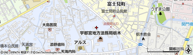 水道レスキュー栃木市片柳町営業所周辺の地図