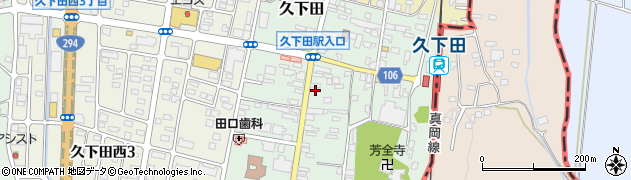 栃木県真岡市久下田837周辺の地図