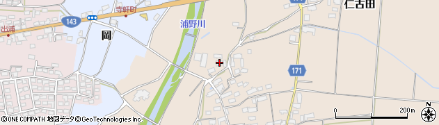 長野県上田市仁古田210周辺の地図