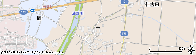 長野県上田市仁古田1577周辺の地図
