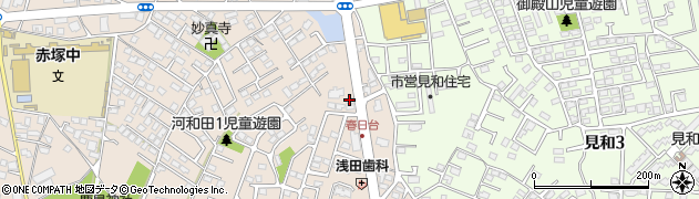 慶子美容室周辺の地図