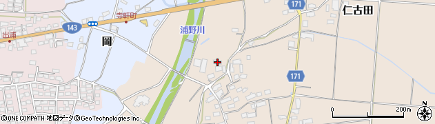 長野県上田市仁古田211周辺の地図