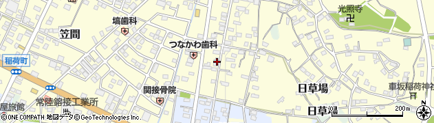 茨城県笠間市笠間1994周辺の地図