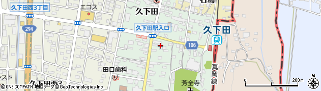 栃木県真岡市久下田842周辺の地図