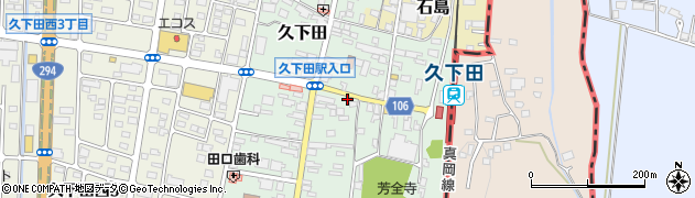 栃木県真岡市久下田845周辺の地図