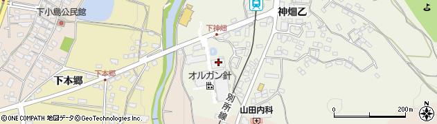 長野県上田市神畑乙160周辺の地図