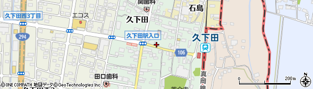 栃木県真岡市久下田847周辺の地図
