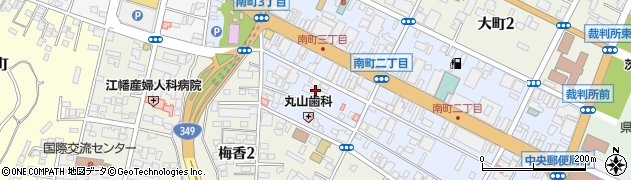 水戸第一ホテル本館周辺の地図