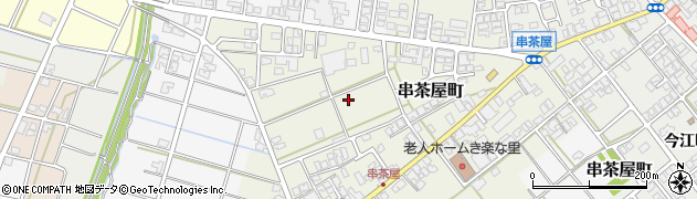 石川県小松市串茶屋町周辺の地図