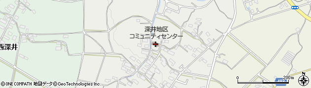 東深井公民館周辺の地図