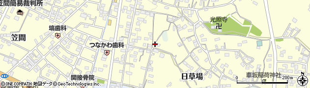 茨城県笠間市笠間2086周辺の地図