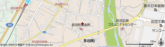 多田公園周辺の地図