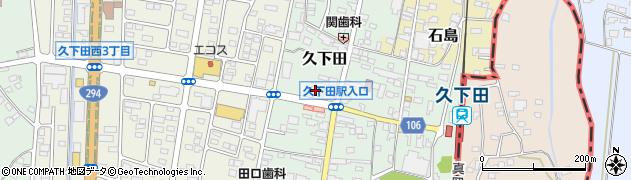 栃木県真岡市久下田937周辺の地図