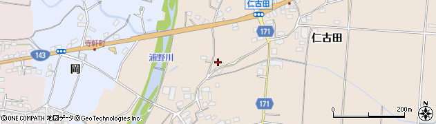 長野県上田市仁古田624周辺の地図