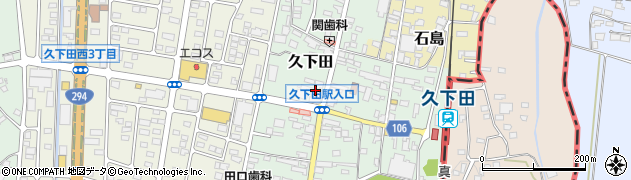 栃木県真岡市久下田936周辺の地図