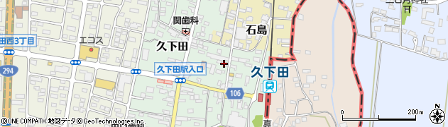 栃木県真岡市久下田851周辺の地図