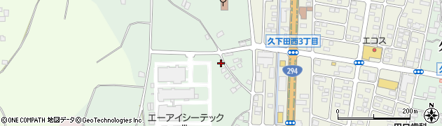 栃木県真岡市久下田1964周辺の地図