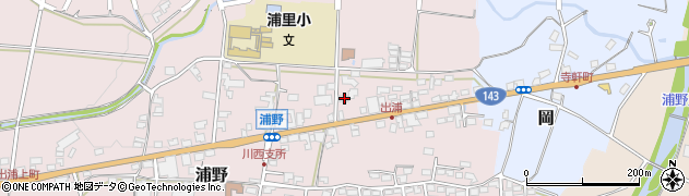 長野県上田市浦野41周辺の地図