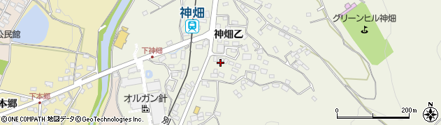 長野県上田市神畑乙84周辺の地図