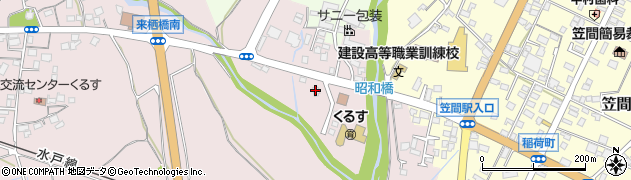 社団法人笠間市医師会 訪問看護ステーションふきのとう周辺の地図
