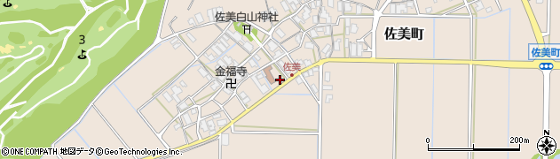 石川県小松市佐美町（ニ）周辺の地図
