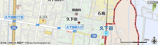 栃木県真岡市久下田850周辺の地図