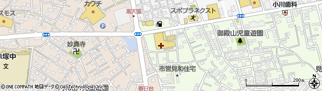 ＷｏｎｄｅｒＲＥＸ水戸赤塚店周辺の地図