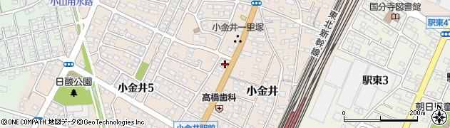 有限会社蛸屋菓子店小金井店周辺の地図
